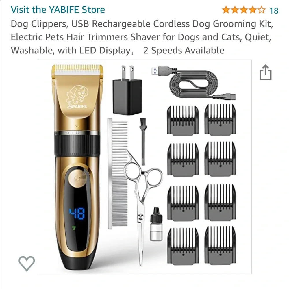 BRAND NEW PET GROOMING KIT